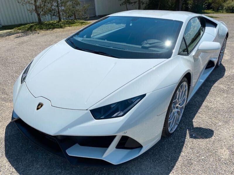 Blanc Utilisé 2020 Lamborghini Huracán Cabriolet | 309 000 € - Image 1/4