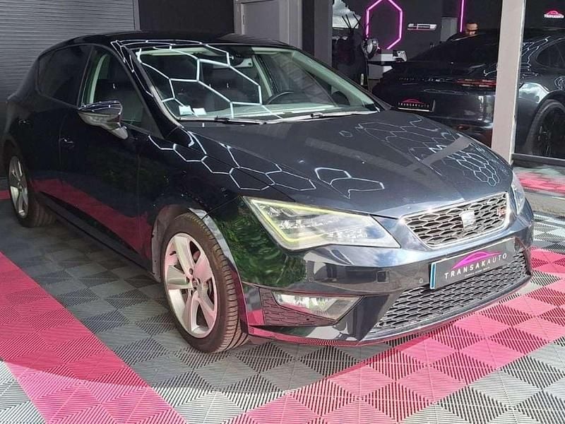 Occasion Seat Leon FR 122 ch (89 kW) 2014 Noir Berline