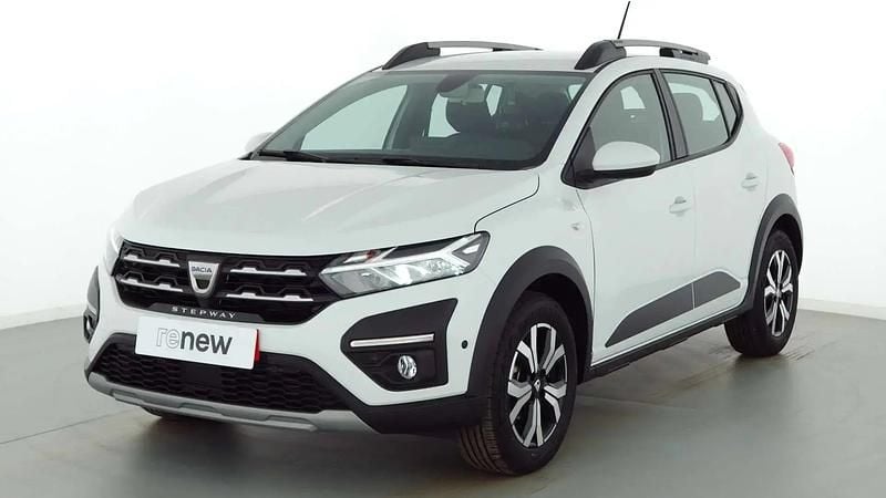 Blanc Utilisé 2022 Dacia Sandero Comfort Citadine | 15 590 € (Prix assez cher) - Image 1/4