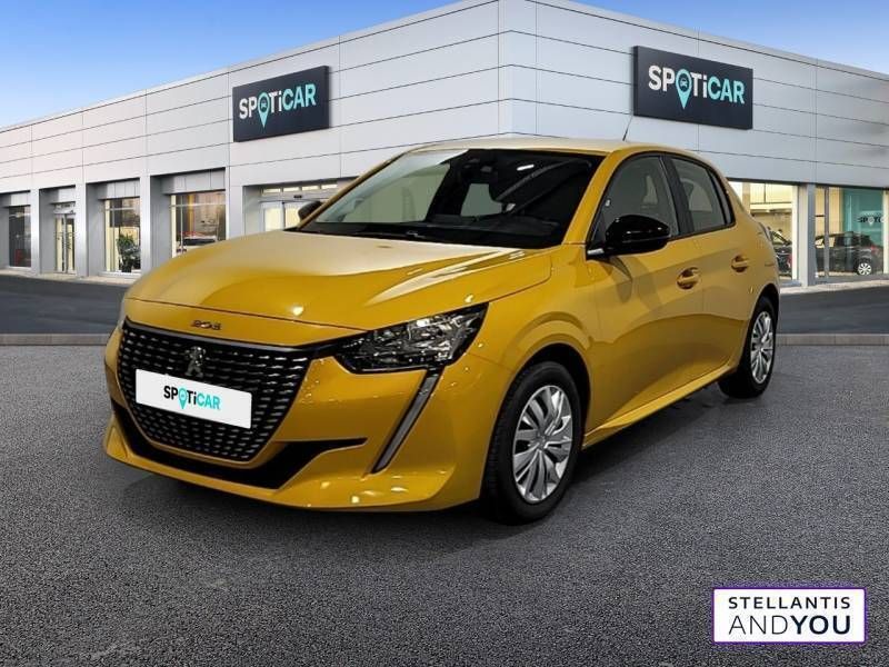 Jaune Utilisé 2022 Peugeot 208 Active Citadine | 11 480 € (Bon prix) - Image 1/3