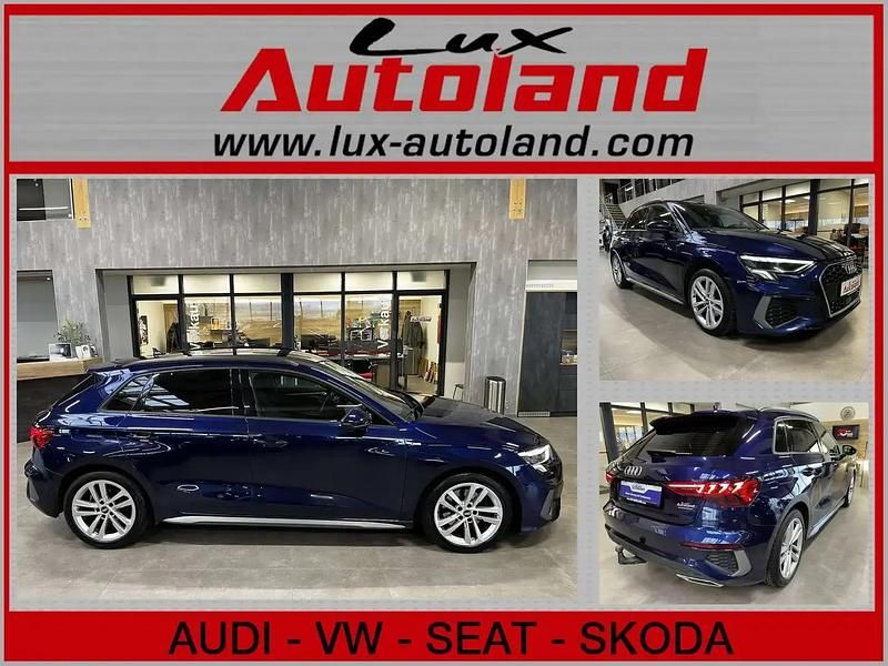 Bleu Occasion 2021 Audi A3 S-Line Berline | 23 900 € (Bon prix) - Image 1/4