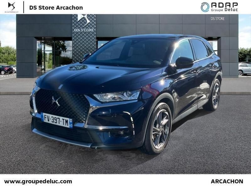 Bleu Utilisé 2020 DS Automobiles DS7 Crossback So Chic SUV | 27 980 € (Prix juste) - Image 1/4