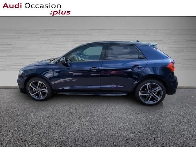 Occasion Audi A1 Sportback S-Line 116 ch (85 kW) 2025 Bleu navarre métallisé noir mythe métallisé Citadine