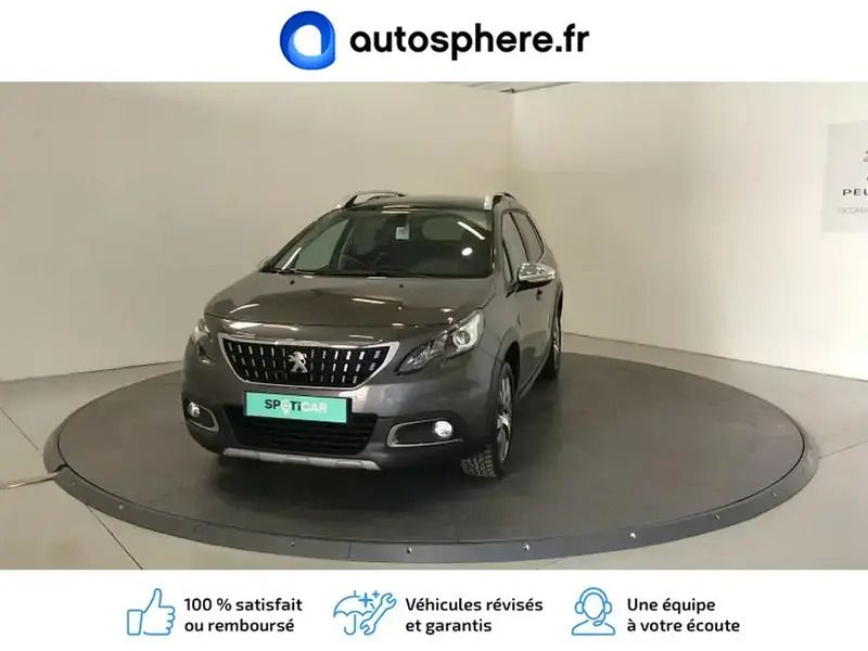 Gris Utilisé 2017 Peugeot 2008 Crossway SUV | 14 880 € (Prix cher) - Image 1/4