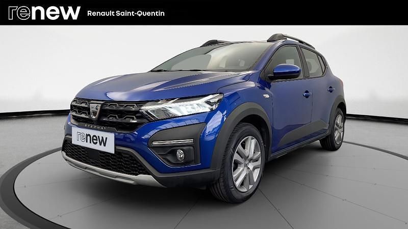 Bleu Utilisé 2022 Dacia Sandero Comfort Citadine | 15 490 € (Prix assez cher) - Image 1/4