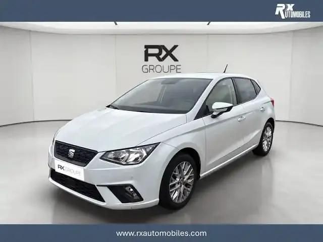 Blanc Utilisé 2021 Seat Ibiza Berline | 13 900 € (Prix juste) - Image 1/4