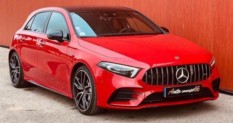 Rouge Utilisé 2020 Mercedes A35 AMG AMG Berline | 46 900 € (Prix juste) - Image 1/4