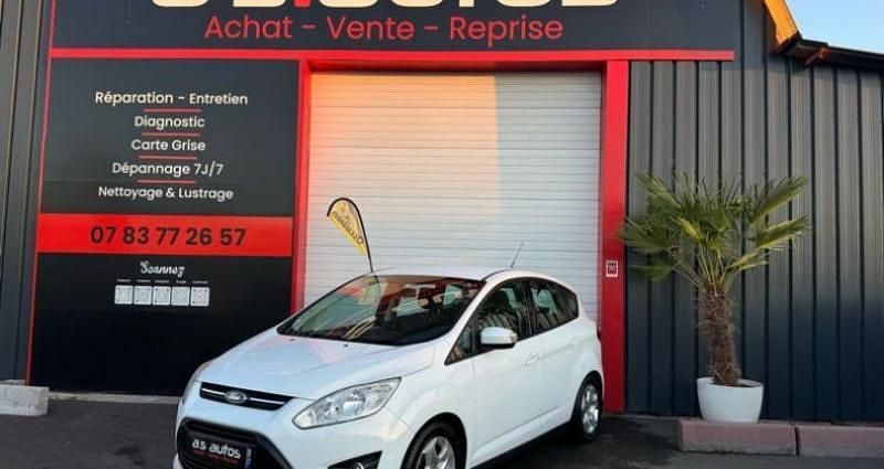 Blanc Utilisé 2013 Ford Grand C-Max Monospace | 5 990 € - Image 1/4