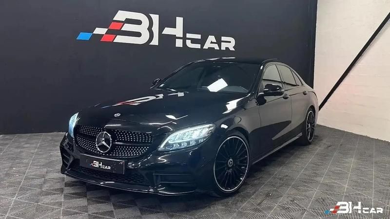 Noir Utilisé 2019 Mercedes C300 AMG line Berline | 31 490 € (Super prix) - Image 1/4