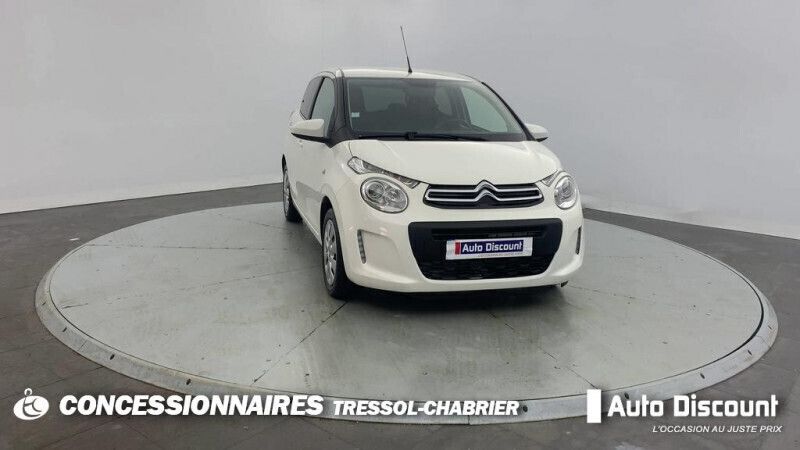 Blanc Utilisé 2021 Citroën C1 Feel Citadine | 9 709 € (Prix juste) - Image 1/4