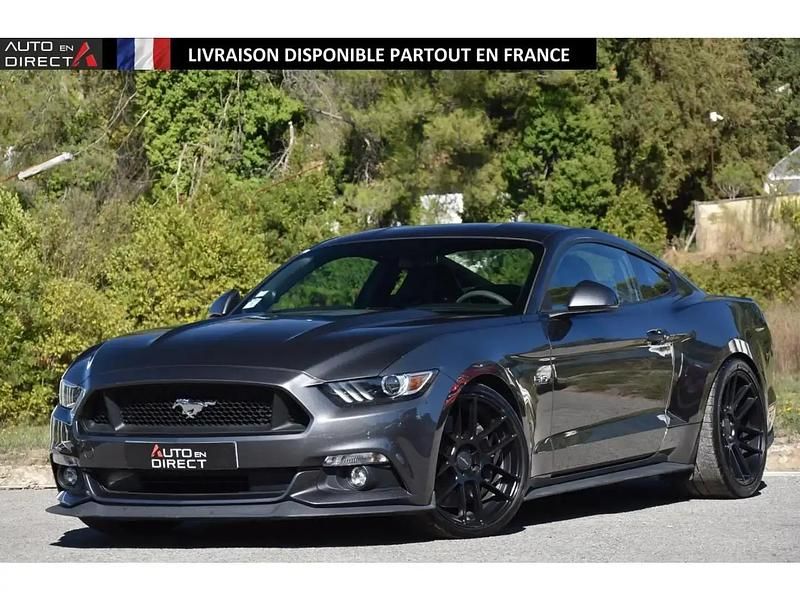 Gris Utilisé 2016 Ford Mustang GT Fastback Coupé | 34 990 € (Super prix) - Image 1/4