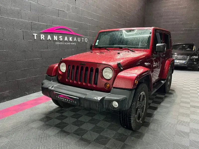 Rouge Utilisé 2013 Jeep Wrangler SUV | 26 990 € (Super prix) - Image 1/4