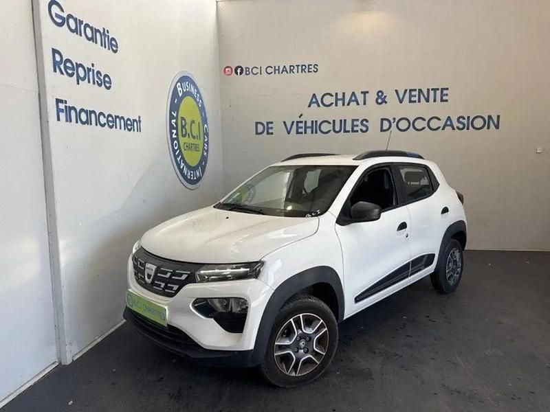 Blanc Utilisé 2021 Dacia Spring Business Citadine | 8 990 € (Prix juste) - Image 1/4