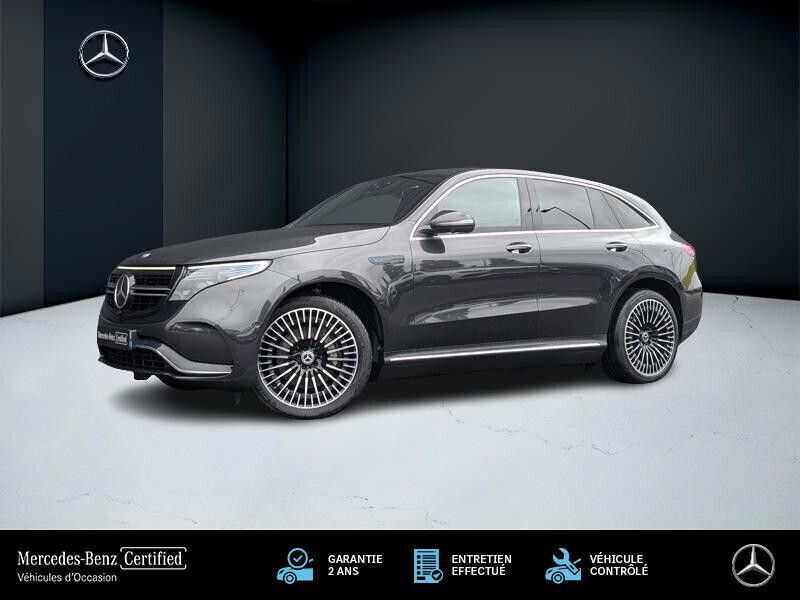 Gris Utilisé 2021 Mercedes EQC400 AMG line SUV | 37 990 € (Prix juste) - Image 1/4