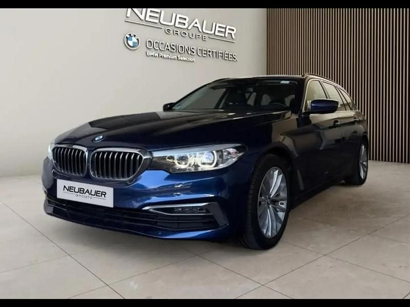 Bleu Occasion 2020 BMW 520 Luxury Line Break | 33 490 € (Bon prix) - Image 1/4