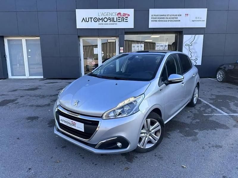 Gris Occasion 2017 Peugeot 208 Style Citadine | 6 990 € (Prix juste) - Image 1/4