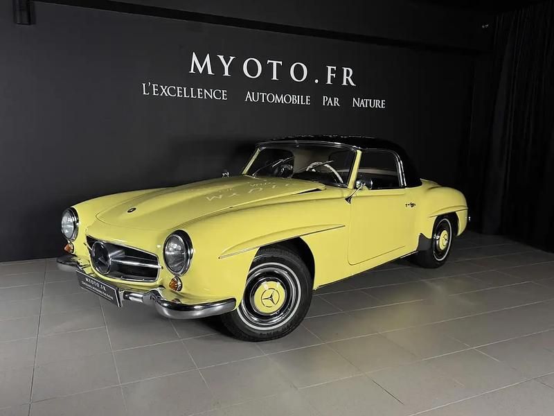 Occasion Mercedes 190 106 ch (77 kW) 1959 Jaune Berline