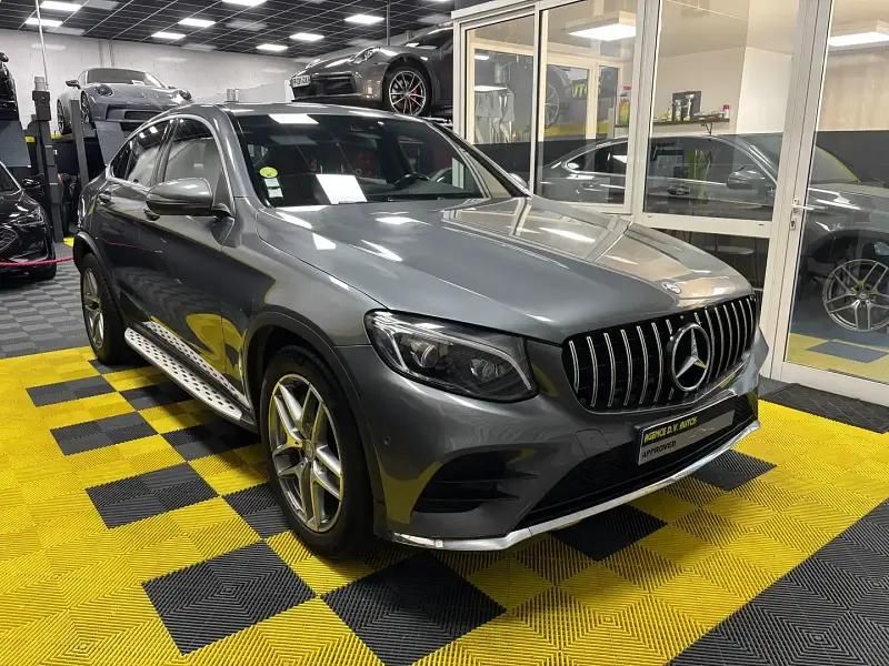 Gris Utilisé 2016 Mercedes GLC220 AMG Coupé | 29 990 € (Prix juste) - Image 1/4