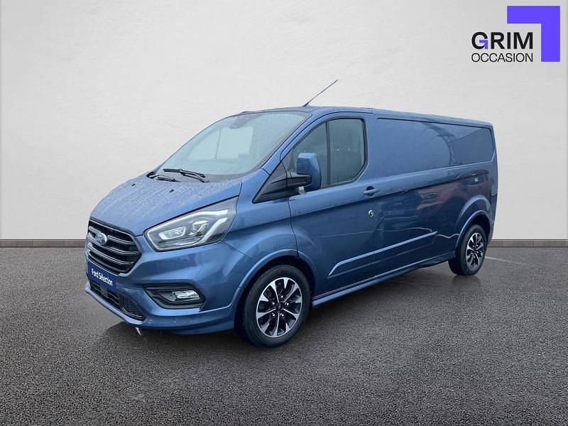 Occasion Ford Transit Custom 170 ch (125 kW) 2023 Bleue Berline