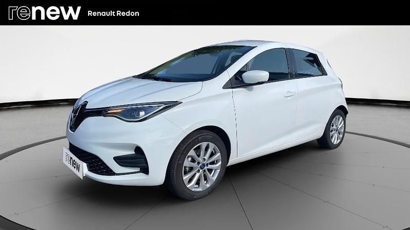 Blanc Utilisé 2021 Renault Zoe Zen Citadine | 10 990 € (Prix juste) - Image 1/4