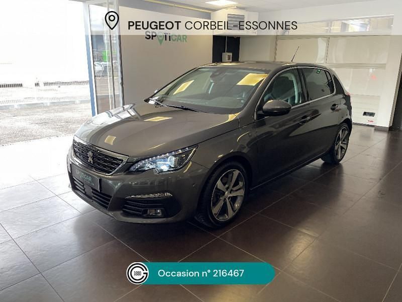 Gris Utilisé 2020 Peugeot 308 S Berline | 14 480 € (Super prix) - Image 1/4
