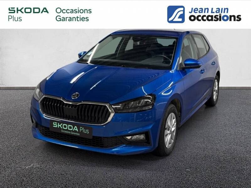 Bleu Utilisé 2023 Skoda Fabia Ambition Berline | 18 990 € (Prix juste) - Image 1/4