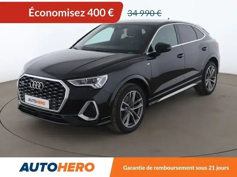 Noir Utilisé 2019 Audi Q3 S-Line SUV | 34 590 € (Prix juste) - Image 1/2