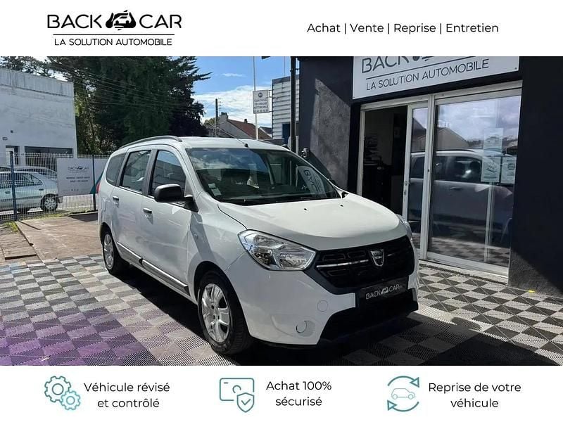 Blanc Utilisé 2019 Dacia Lodgy Essentiel Monospace | 11 990 € (Bon prix) - Image 1/4