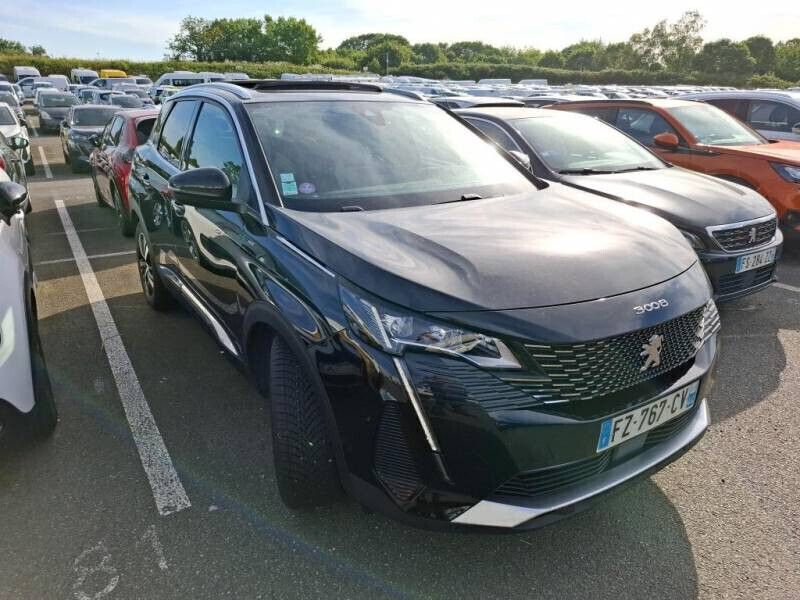 Noir Utilisé 2021 Peugeot 3008 GT | 21 990 € (Prix juste) - Image 1/3