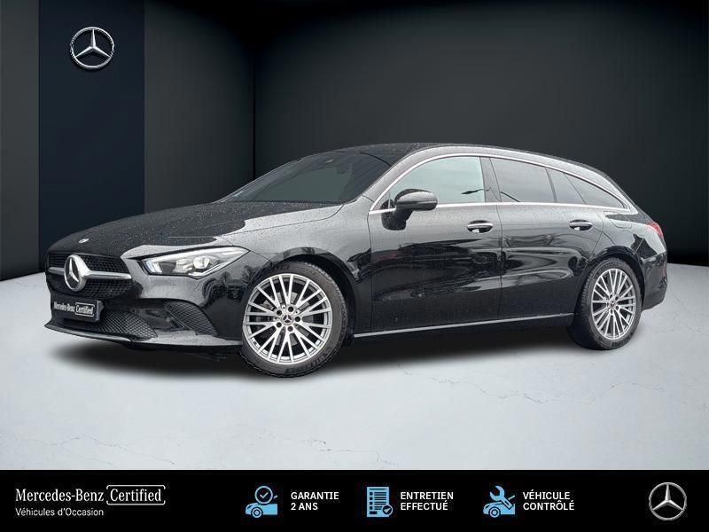Noir Utilisé 2022 Mercedes CLA200 Shooting Brake Break | 29 988 € (Super prix) - Image 1/3