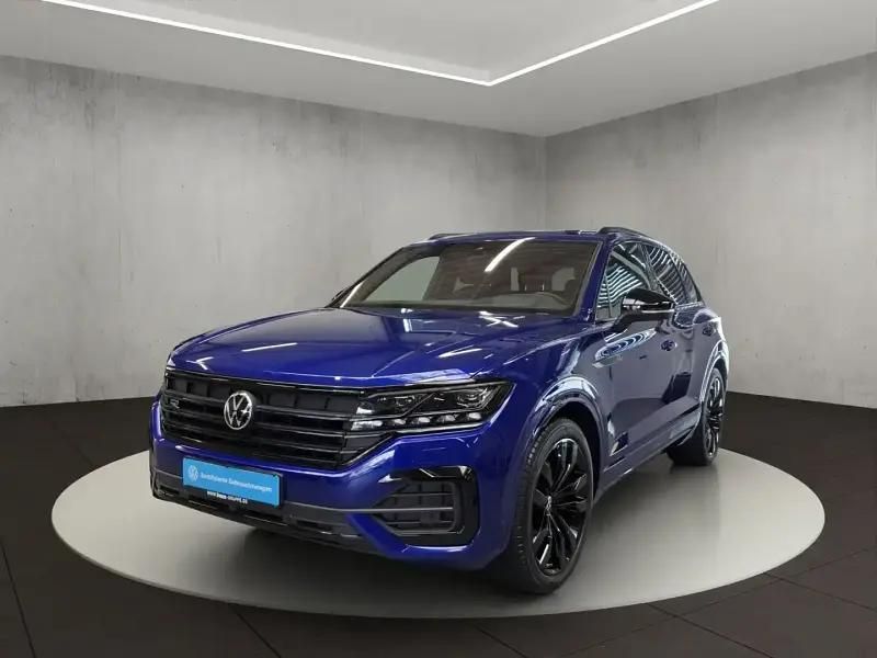 Bleu Utilisé 2022 VW Touareg R-line SUV | 60 400 € (Prix juste) - Image 1/4