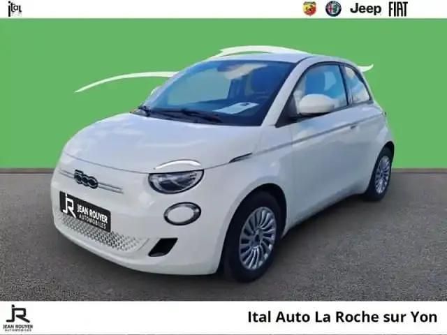 Blanc Utilisé 2022 Fiat 500e Action Citadine | 10 990 € (Super prix) - Image 1/4