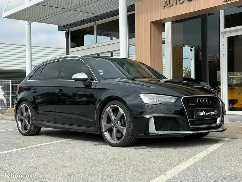 Noir Utilisé 2016 Audi RS3 Sportback Citadine | 34 900 € (Bon prix) - Image 1/4