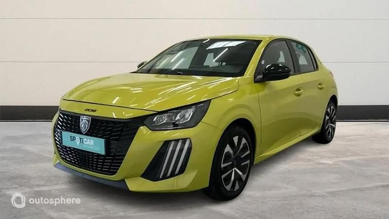 Occasion Peugeot 208 Active 102 ch (75 kW) 2024 Jaune Citadine