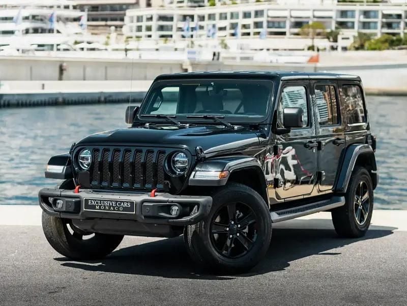 Noir Utilisé 2020 Jeep Wrangler Unlimited Night Eagle SUV | 55 900 € (Bon prix) - Image 1/4
