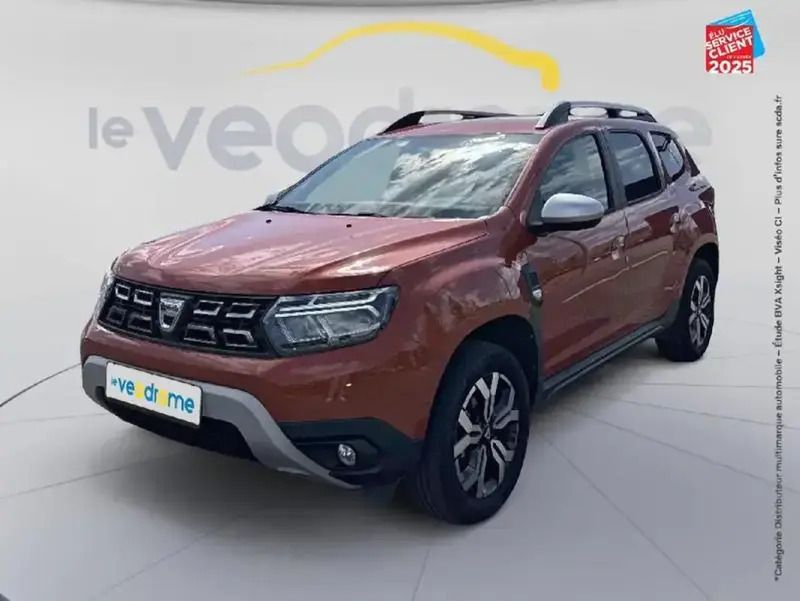 Orange Utilisé 2021 Dacia Duster Prestige SUV | 16 499 € (Prix juste) - Image 1/4