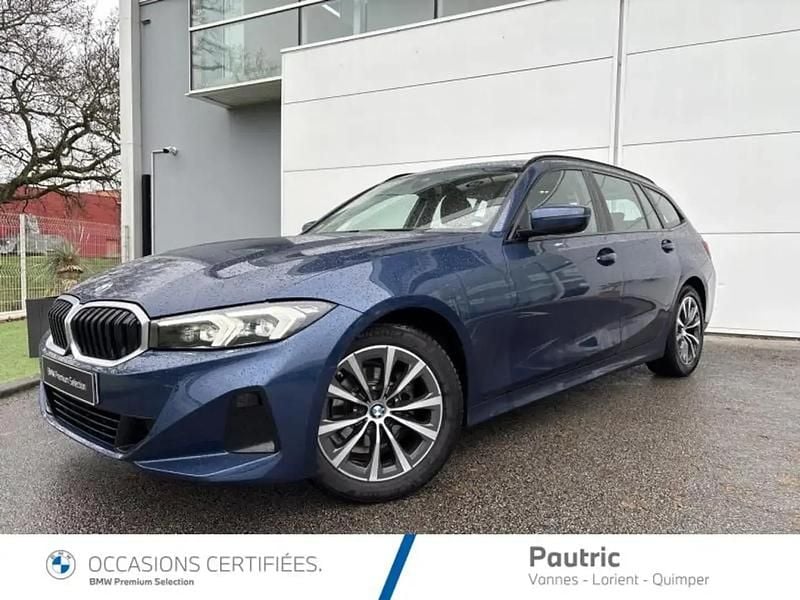 Bleu Occasion 2023 BMW 318 Break | 25 900 € (Bon prix) - Image 1/4