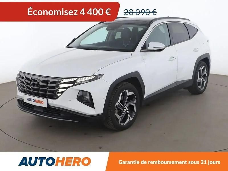 Blanc Utilisé 2021 Hyundai Tucson SUV | 23 690 € (Bon prix) - Image 1/2