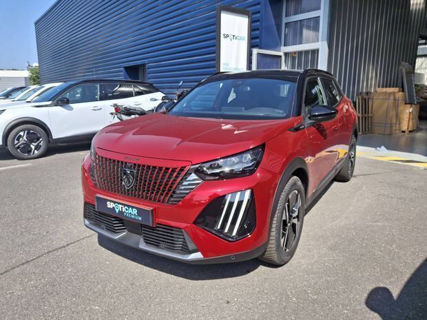 Rouge Nouvelle 2025 Peugeot 2008 GTi SUV | 28 880 € (Prix assez cher) - Image 1/4