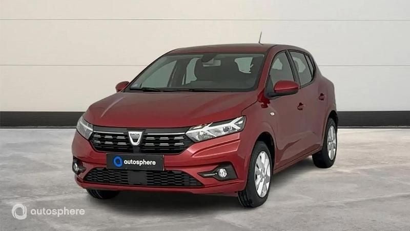 Rouge Occasion 2022 Dacia Sandero Comfort Berline | 13 499 € (Bon prix) - Image 1/4