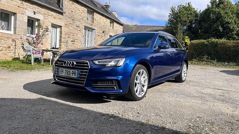 Bleu Utilisé 2016 Audi A4 S-Line Break | 22 762 € (Super prix) - Image 1/4