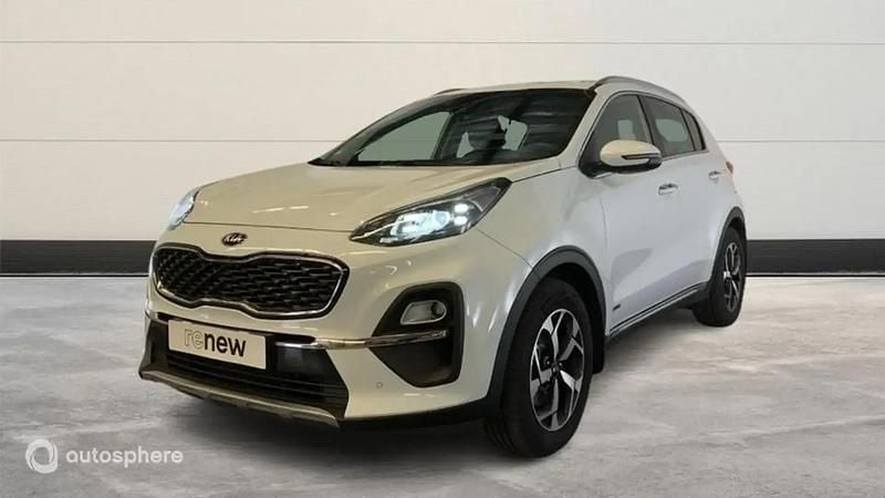 Blanc Utilisé 2020 Kia Sportage SUV | 21 799 € (Bon prix) - Image 1/4