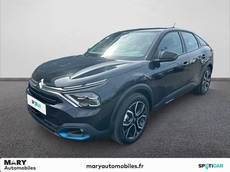 Noir Utilisé 2023 Citroën e-C4 Feel Berline | 19 990 € (Prix juste) - Image 1/4