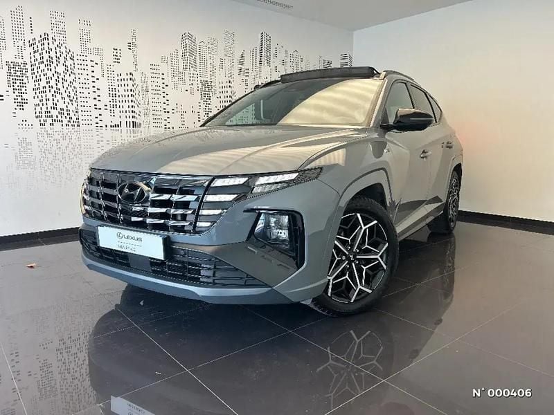 Gris Utilisé 2022 Hyundai Tucson N Line SUV | 29 690 € (Prix assez cher) - Image 1/4