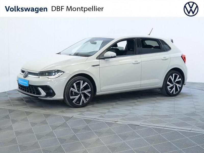 Gris Utilisé 2022 VW Polo R-line Citadine | 20 890 € (Prix cher) - Image 1/4
