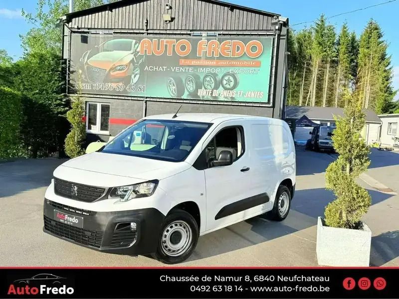Blanc Utilisé 2019 Peugeot Partner Monospace | 13 750 € (Prix juste) - Image 1/4