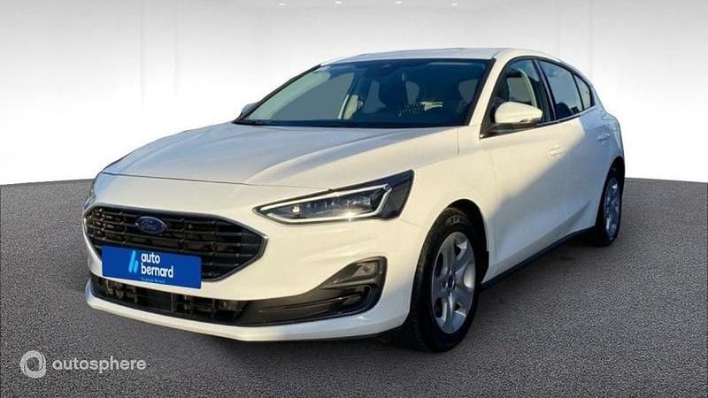 Blanc Occasion 2022 Ford Focus Titanium Berline | 19 490 € (Prix juste) - Image 1/4