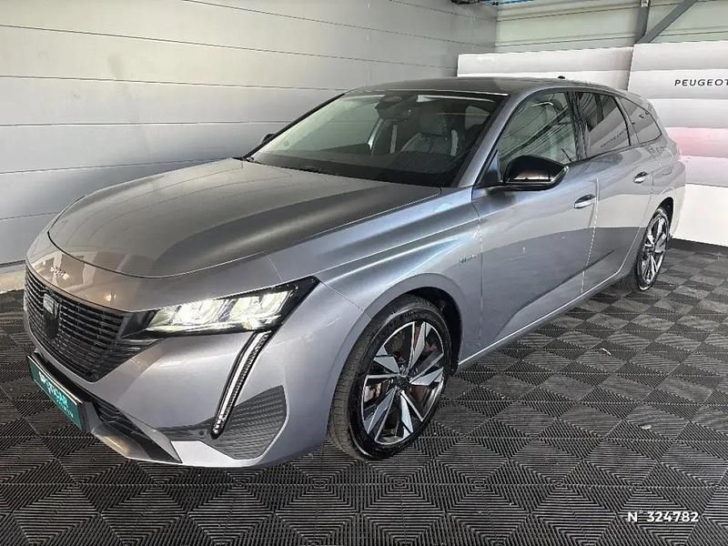 Gris Utilisé 2022 Peugeot 308 Allure Break | 23 950 € (Prix juste) - Image 1/4