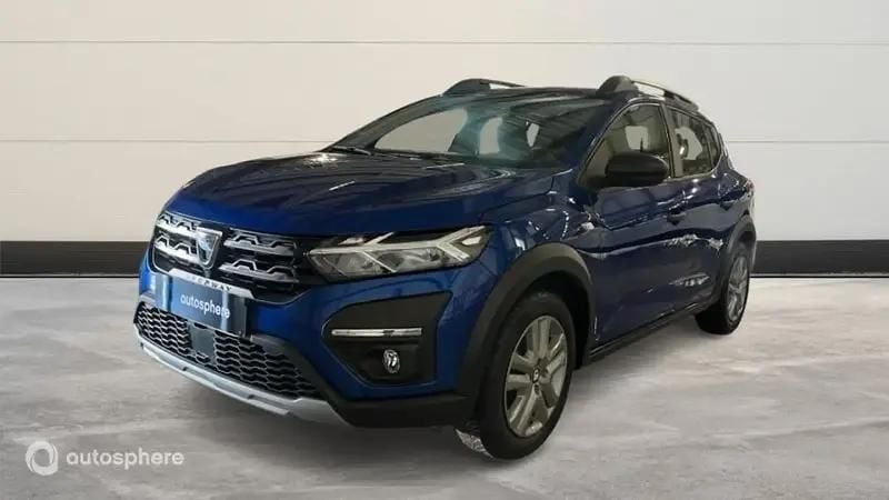 Bleu Utilisé 2022 Dacia Sandero Stepway Citadine | 13 999 € (Prix juste) - Image 1/4