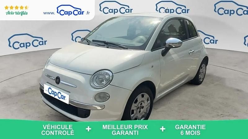 Blanc Utilisé 2014 Fiat 500 Pop Citadine | 5 390 € (Prix juste) - Image 1/4